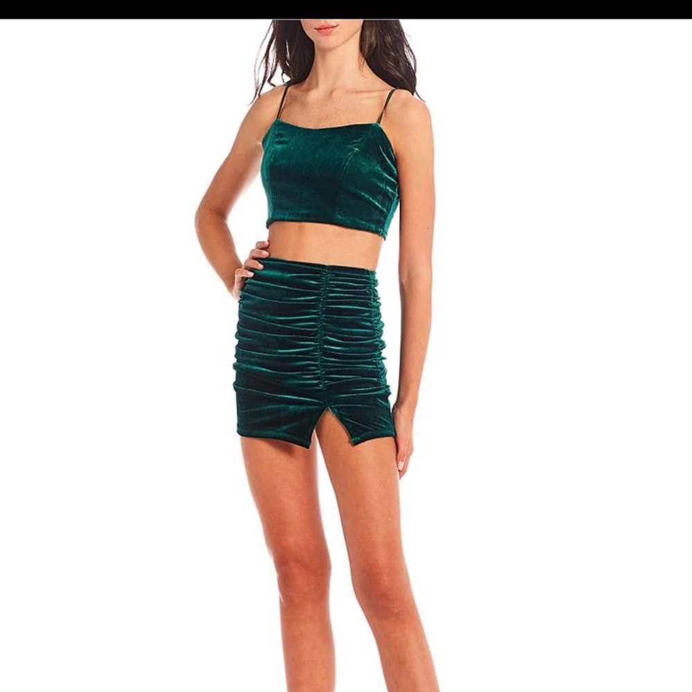 Two Piece Velvet Set